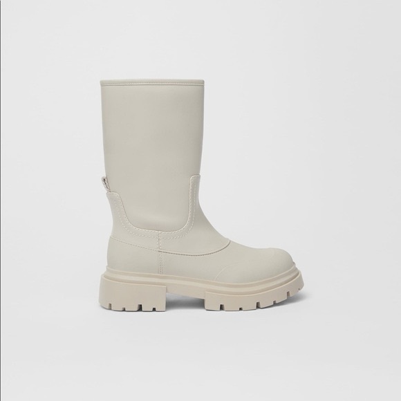 Zara Other - Zara Beige Knee-High Boots